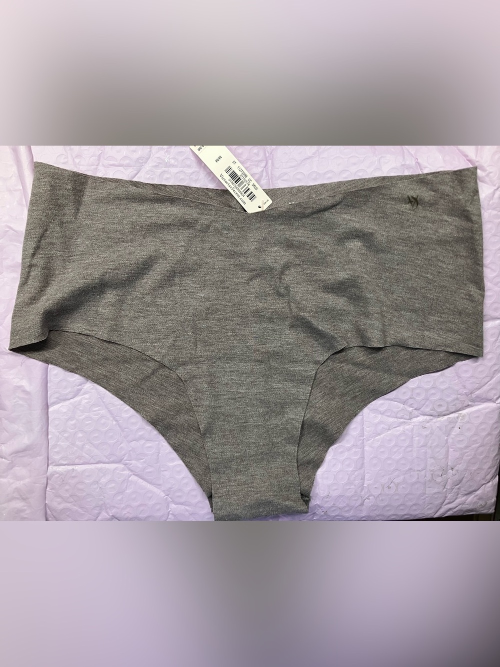 Victoria's Secret Seamless Hipster Panty - Heather Gray (Medium) NWT